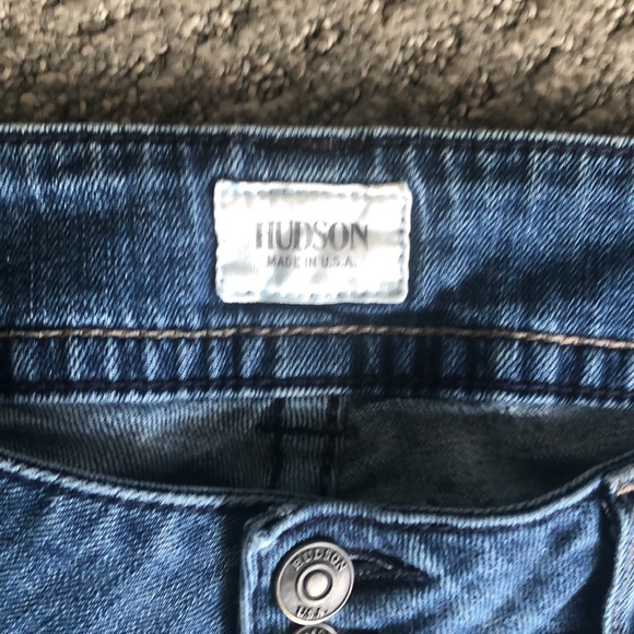 Vintage Hudson Jeans with rips size 28 - Picture 3 of 7